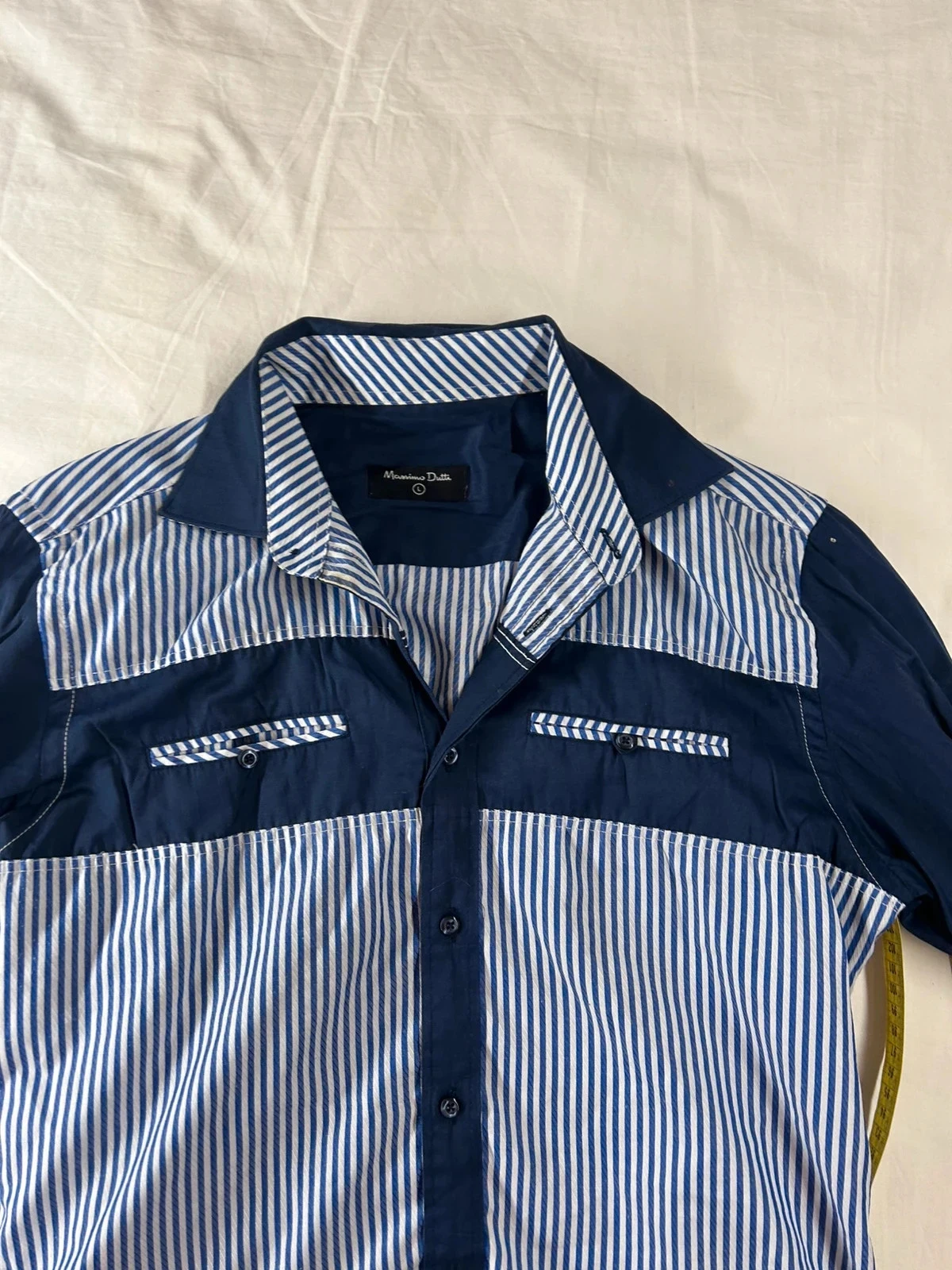Camisa vintage a rayas Massimo Dutti – photo 6
